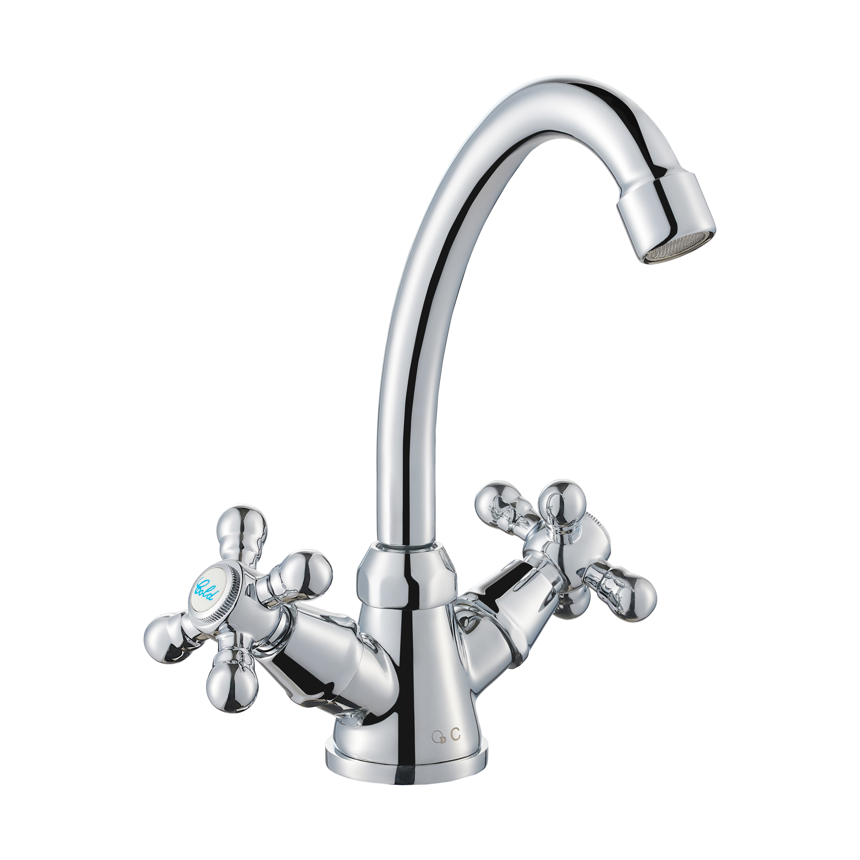 Bateria mieszająca umywalkowa stojąca RETRO